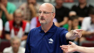 Henrik Dettmann har stor rutin efter många år som baskettränare. Henrik Dettman leder Finland mot EM.