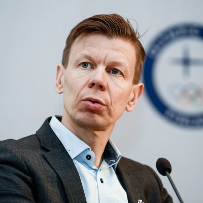 Suomen Olympiakomitean toimitusjohtaja Mikko Salonen
