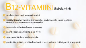 B12-vitamiini faktalaatikko
