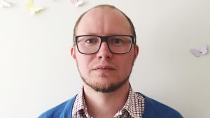 Rasmus Isomaa. Ätstörningsföreningen i Finlands ordförande Rasmus Isomaa har forskat i manlig ätstörning.