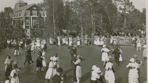 1920-luvun Mustikkamaan tanssipaikka