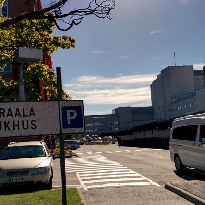 Vaasan keskussairaalan rakennuksia.
