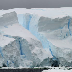 Jäätikköä. Etelämanner - Antarktis.