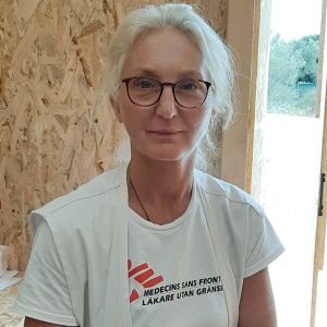 Tina Dahl från Läkare utan gränser