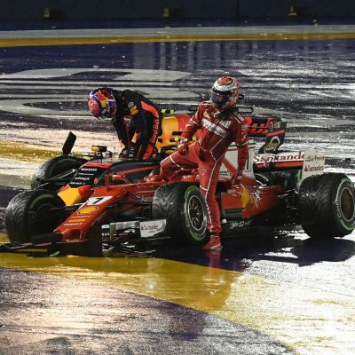 Kimi Räikkönen, Max Verstappen.