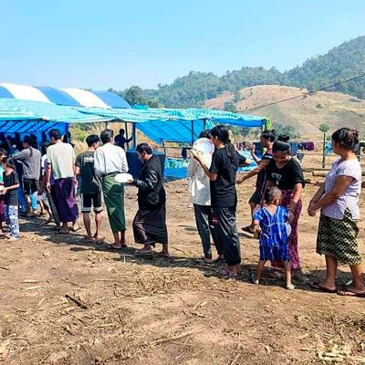 Flyktingar i Myanmar