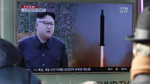 Nordkoreas ledare Kim Jong-Un utförde ett missiltest bara två dagar efter att Trump hade varnat Nordkorea för provokationer Nordkoreas ledare Kim Jong-Un utförde ett missiltest bara två dagar efter att Trump hade varnat Nordkorea för provokationer