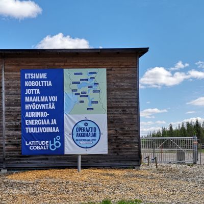 Latitude 66 Cobalt Oy:n Kuusamon Käylän geologinen tutkimusasema.