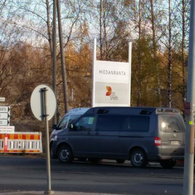 Liikenneonnettomuus Hiedanrannan risteyksessä