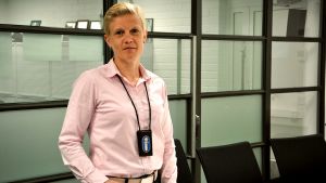 Åboland har enligt Maria Sainio haft ett normalt inbrottsår. Närbild på Maria Sainio.