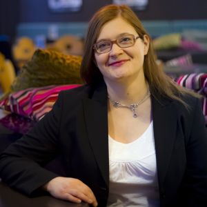 Anna Mäkelä. Anna Mäkelä. Hon var Kittiläs kommundirektör då bilden togs.
