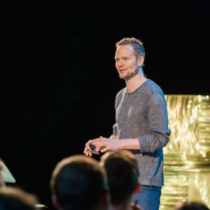 Risto Kuulasmaa speaking at Prophecy.