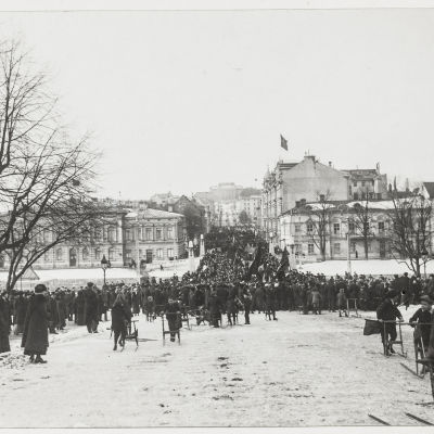 Frihetsdagen firas i Åbo 29.3.1917