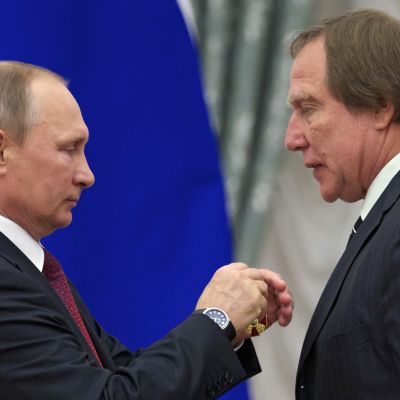Vladimir Putin ja Sergei Roldugin.