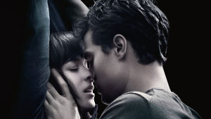 Fifty Shades of Grey började som fanfiction. Filmplansh för Fifty shades of Grey