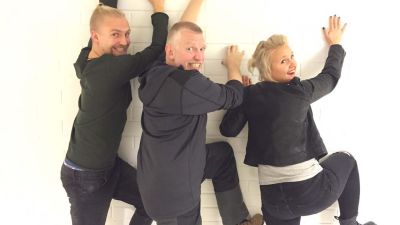 Janne Grönroos, Pata Degerman, Fredrika Lindholm