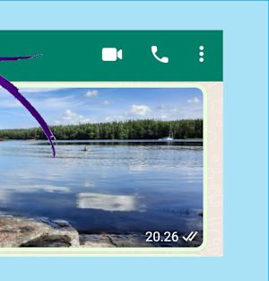 Merkkiääni vaihdetaan henkilön tai ryhmän kohdalta. Kuvassa Android-puhelin. Yksiläöllisen viestiäänen laitto androidiin