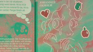 Pärmen till Johannes Ekholms bok Kärlek liksom. Pärmen till Johannes Ekholms bok Kärlek liksom.