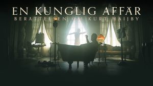 Kungen ligger i ett badkar.