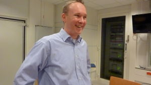 Fabrikschef Joachim Lund på Visko Teepak. Fabrikschef Joachim Lund på Visko Teepak.