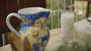 Kokos horchata är en mexikansk risdryck. Kokos horchata