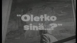 Filmen stoppas av juridiska skäl Ur programmet Oletko sinä? kertomus homoseksuaalisuudesta, 1969