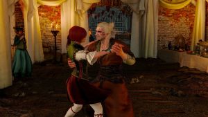 Geralt är inte riktigt sig själv under väl valda delar av den här expansionen. The Witcher 3: Hearts of Stone