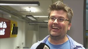 Jean Lindén. Webbredaktören Jean Lindén är glad över Åbo Underrättelser satsning på sju dagar.