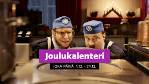 Joulukalenteri : Kadonneiden lahjojen tapaus, Maltti (Jerry Mikkelinen) ja Valtti (Jussi Ollila)