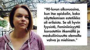 Näyttelijä Elina Knihtilä