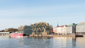 Havainnekuva tulevaisuuden museosta