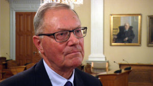 Richard Sjölund, första viceordförande i stadsfullmäktige i Jakobstad richard sjölund