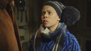 Lillspiken spelas av Maya Klingenberg Rollfiguren Lillspiken spelas av Maya Klingenberg