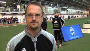 Marko Viitanen är ungdomschef på Bollförbundet. Marko Viitanen jobbar som juniorchef på Finlands Bollförbund