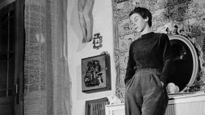 Tove Jansson i sin ateljé 1956 Tove Jansson i sin ateljé 1956