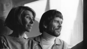 Syskonen Tove och Lars Jansson, som båda tecknade muminserier Tove och Lars Jansson