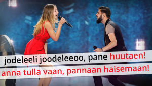Euroviisujen 2017 käännöstekstiä