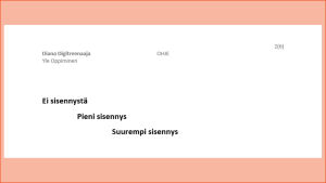 Sisennyksillä saat ryhtiä tekstiin. Kuvassa Microsoft Word. Näyttö kuva MS Word:sta, kuvissa neuvotaan sisennysten tekoa.