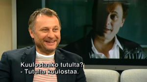 Michael Nyqvist Jussi-Pekka Rantasen haastattelussa (2009).