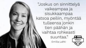 Sisututkija Emilia Lahti