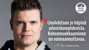 Vaakakapinan PT Timo Haikarainen