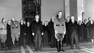 Presidentti Carl Gustaf Emil Mannerheimin virkaanastujaiset.