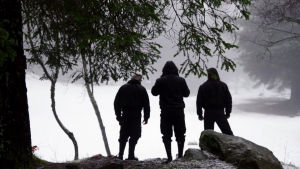 Kreikkalaisen Naer Mataron -yhtyeen jäsenet Norjassa Kreikkalaisen Naer Mataron -yhtyeen jäsenet Norjassa.