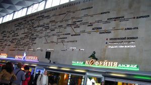 Venäläinen junakartta