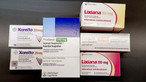 Direkta antikoagulantia är i nuläget mycket dyrare än Marevan. Flera paket direkta antikoagulantia-läkemedel.