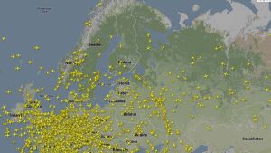 lentokonetutka kuva euroopasta