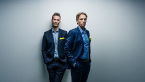 Kuvassa Sakari Sirkkanen ja Tapio Pajunen