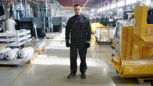 Vladimir Konjetsov, fabriksarbetare i Tjeljabinsk. Vladimir Konjetsov, fabriksarbetare i Tjeljabinsk.
