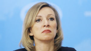 Maria Zakharova på Rysslands utrikesdepartement.