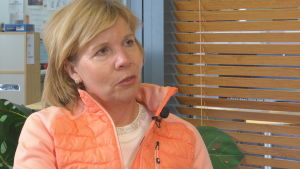 Anna-Maja Henriksson Anna-Maja Henriksson intervjuad i Yle Jakobstads utrymmen